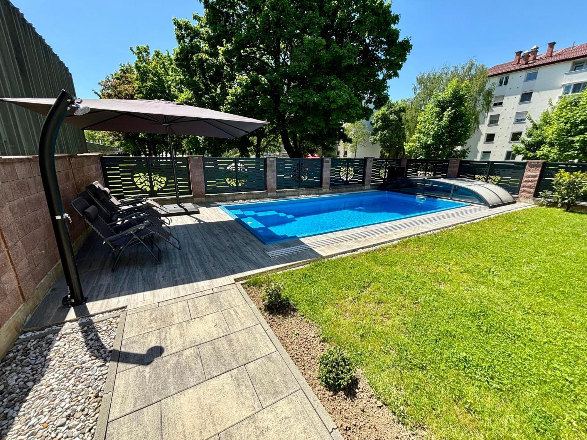 Villa Moste With Pool & Ev Station Ljubljana Exterior foto